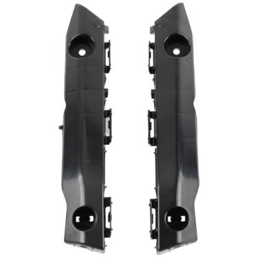 Imagem de Carbhub Suporte de para-choque dianteiro esquerdo e direito compatível com Toyota Camry 2015 2016 2017 suportes de para-choque suporte feixe frontal par substitui 52535-06190 52536-06190 TO1032121