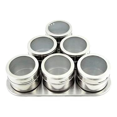 Imagem de Porta Condimentos Magnético 6 Peças-Clink