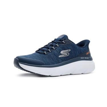 Imagem de Skechers Tênis masculino D'lux Walker 3.0 Drevven Hands Free Slip-in, Azul marino, 7 X-Wide