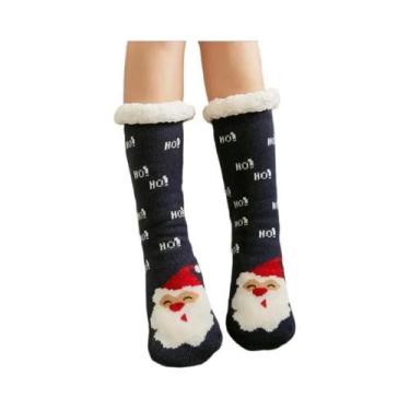 Imagem de Casaco de Pelúcia Feminino para Inverno - Pinguim, Veado, Urso - Quent