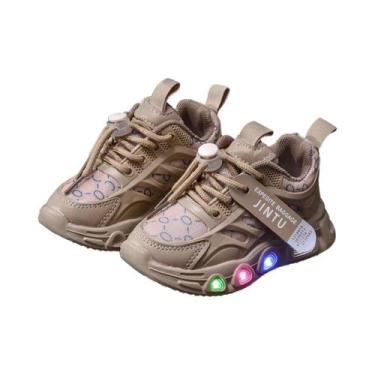 Imagem de Tênis Esportivos LED Para Crianças Primavera Verão Meninos Meninas Cal