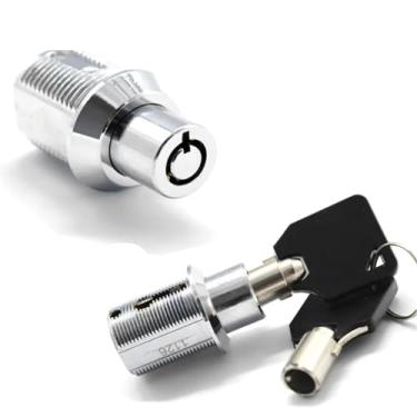 Imagem de Fechadura tubular de armário M19 M24 para caixa de ferramentas Showcase Locker Game Vending Machine JA47 1 peça (chave M19 diferente)