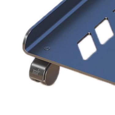 Imagem de Generic Suporte de Metal para Torre de Computador, Movimento Antiestático de 360 ​​graus para Escritório Doméstico, Suporte Durável para Computador de Mesa (#11)