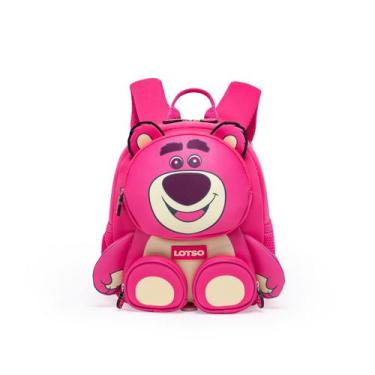 Imagem de Mochila Infantil Urso Lotso Toy Story Escolar Passeio Disney
