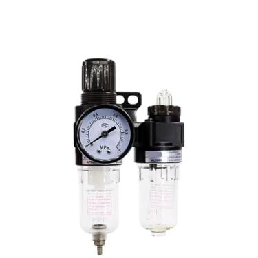 Imagem de 1 peça AFR2000 AFC2000 Filtro Pneumático Regulador Unidade de Tratamento de Ar Medidor de Interruptores de Pressão para Compressor com Conexões (AFC1500)