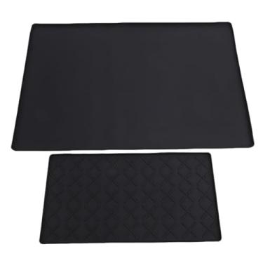 Imagem de Yosoo Tapete de café de Silicone Antiderrapante, Almofada para Máquina de café à Prova de Calor Com Borda Elevada Multifuncional para Bar de Escritório Doméstico