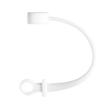 Imagem de hicollie Capa PencilCozy para Apple Pencil da Cozy Industries TM | Capa de ponta | Suporte de cabo adaptador Lightning para Apple iPad Pro Pencil (branco-combo)