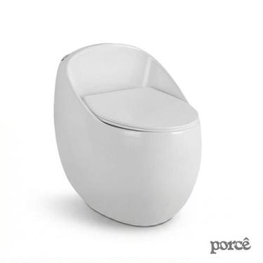 Imagem de Vaso Sanitário Monobloco Porcê Luminus Branco (PVS48MBSFA-BR)