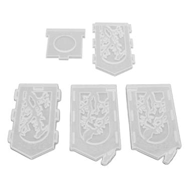 Imagem de Molde de silicone para castiçal, elástico, fácil de desmoldar, reutilizável, com interior brilhante e liso, para presentes de projetos de artesanato