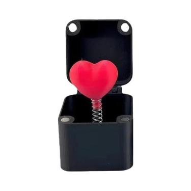 Imagem de Caixa De Presente 3D Impressa Com Rosa Do Amor Para O Dia Dos Namorado