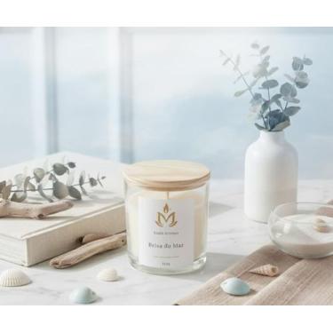 Imagem de Vela Aromática Copo 150g - Exala Aromas, Brisa do Mar