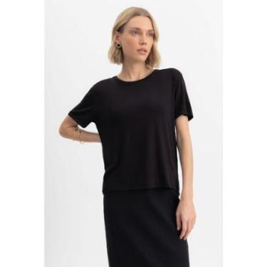 Imagem de Blusa Feminina Em Malha Viscose Essendi-Feminino
