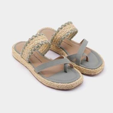 Imagem de Sandalia Dakota Feminino Flatform Tira Palha DB192-Feminino