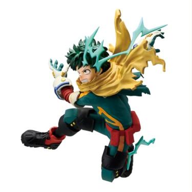 Imagem de Banpresto Figura de ação Izuku Midoriya My Hero Academia BP29665P, multicolorido, boneco colecionável, ideal para fãs de anime My Hero Academia