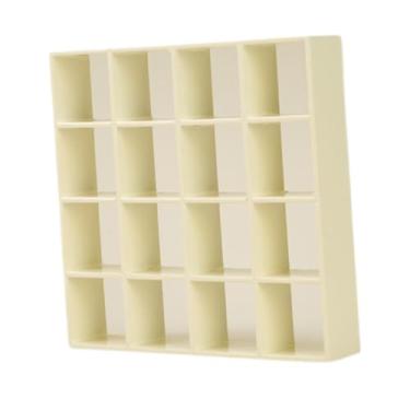 Imagem de Fiocias Sapateira para Casa de Bonecas em Escala 1/12, Mini Prateleira de Exibição, Móveis DIY para Casa de Bonecas para Adereços Fotográficos, Dioramas E Cen, Branco