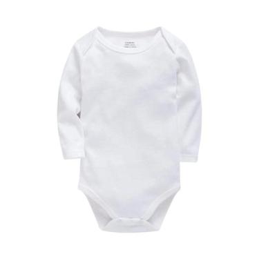 Imagem de Macacão De Algodão Para Bebês, Bodysuit Para Meninos E Meninas, Jumpsu
