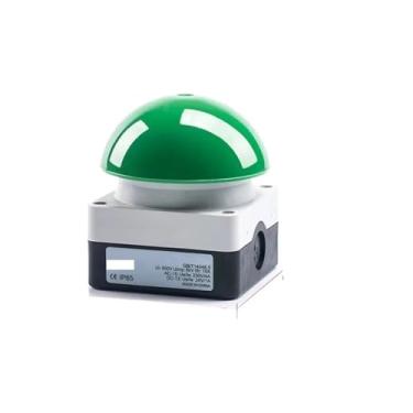 Imagem de 1/5/20 peças interruptor de pé palmas de mão grande botão de cabeça de cogumelo retardador de chamas à prova d'água interruptor de parada de emergência (auto redefinição verde, 5 peças_1NO-1NC)