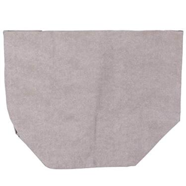 Imagem de Saco de plantio de papel kraft reutilizável cinza, lavável, sacos de armazenamento para varanda de jardim, estufa, recipiente de cultivo de plantas ecológico, suporte dobrável (25 * 25cm)