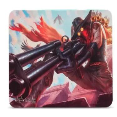 Imagem de Mouse Pad Gamer Knup Antiderrapante 26X21 Centímetros Guerreiro Armado - KP-S03