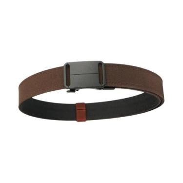 Imagem de Cinto Tático Masculino Preto Com Fivela De Metal, Cinto Reforçado Para