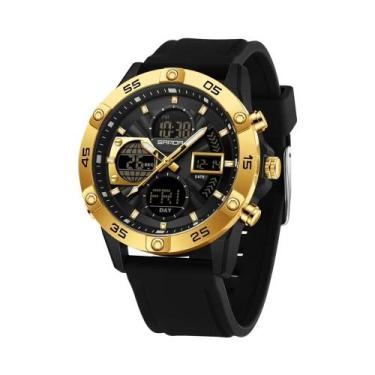 Imagem de Relógio Esportivo Militar Masculino, Cronógrafo À Prova D'água, Relógi