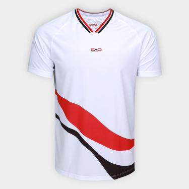 Imagem de Camiseta São Paulo Morumbis Gola Tricolor Masculina-Masculino