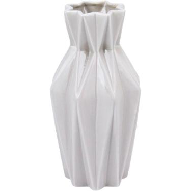 Imagem de Villani Vaso 23X13X13Cm Cerâmica Cinza
