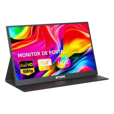 Imagem de Monitor Portátil BettDow 15.6" Full HD IPS Type-C