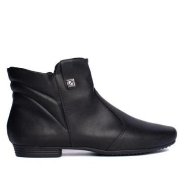 Imagem de Bota Feminina Piccadilly Cano Curto Preto-Feminino