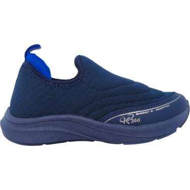 Imagem de Tenis Infantil Menino Slip-On  Casual Dia a Dia Passeio Escola Anatômico Jogging/Running Kidy 453-0003