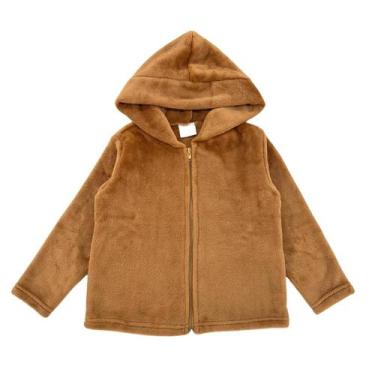 Imagem de Casaco Jaqueta Fleece Pelucia Infantil Inverno Roupa De Frio - Fofotin