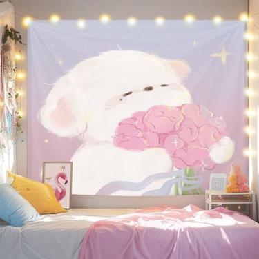 Imagem de Tapeçaria para cães, pintura estética, sala de parede, 150x130cm, micr
