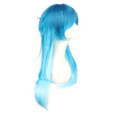 Imagem de Peruca de cosplay Seragakis Aobas Dramaticals Murders 60cm - yiweisai