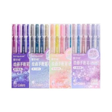 Imagem de Conjunto De Canetas Gel Com Efeitos De Glitter 6/88 Cores 1.0mm Para P