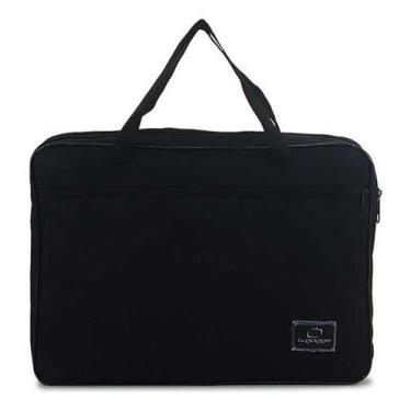 Imagem de 10 Bolsa Maleta Porta Documento Catalogo Pasta De Mao Preto - Lugagge 