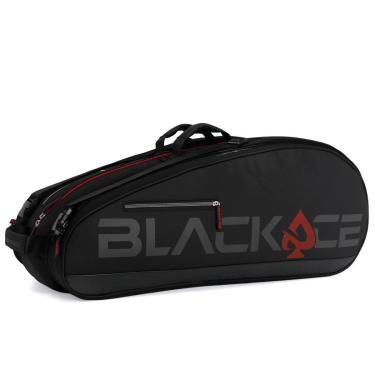Imagem de Raqueteira Prokennex Black ACE X12 Preta e Vermelha-Unissex