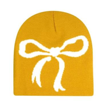 Imagem de Gorro Unissex Quente De Lã Estampado Estilo Y2K, Acessório Hip Hop - N