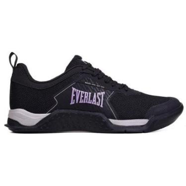 Imagem de Tenis Everlast Climber 4 Feminino Preto e Lilás-Feminino