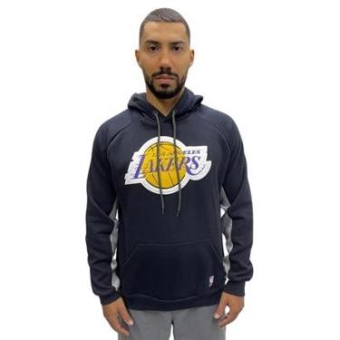 Imagem de BLUSA MOLETOM NBA MASCULINA LAKERS CHENILLE ORIGINAL-Masculino
