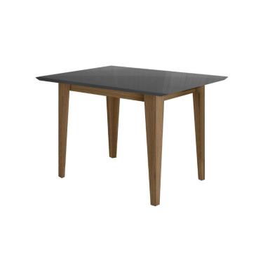Imagem de Mesa de Jantar 120cm com Vidro Kate Poliman Moveis