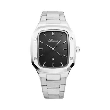 Imagem de Relógio De Luxo Masculino Quartz Estilo Royal Oak Com Pulseira De Aço 