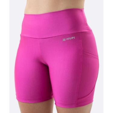 Imagem de Bermuda Fitness Feminina HUPI Color Rosa, Rosa, M