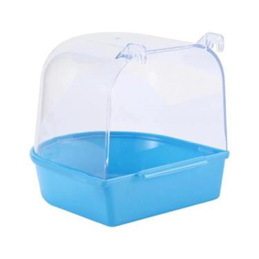 Imagem de Bacia de banho para Pássaros - Expansão Pet, Azul