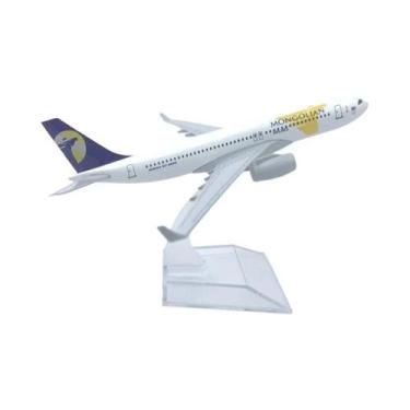 Imagem de Modelo De Avião De Metal Fundido Série A330 De 16CM, Brinquedo De Aviã