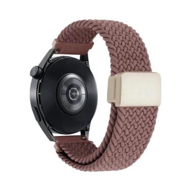 Imagem de Pulseira De Nylon Magnética Trançada De 22mm Para Zeblaze Vibe 7 Pro, 