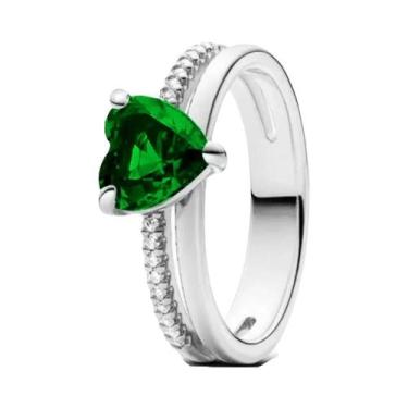 Imagem de Pingente De Trevo Verde Em Prata 925 Para Pulseira Europeia E Acessóri