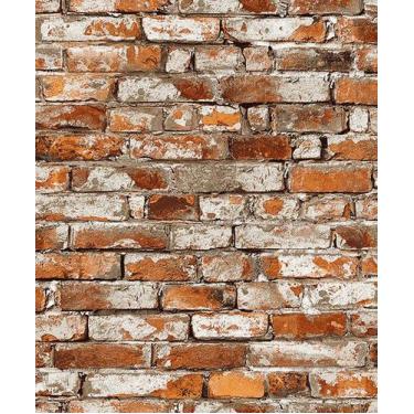 Imagem de Papel de parede vinilico tijolinho barbecue - Edantex