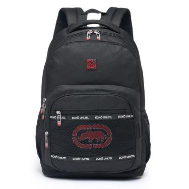 Imagem de Mochila Masculina Ecko Notebook 16 Litros Escolar Faculdade Grande Espaçosa Reforçada-Masculino