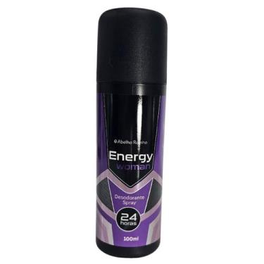 Imagem de Desodorante Spray Antitranspirante Energy Woman Abelha Rainha 100ml