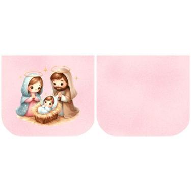 Imagem de Necessarie Porta Moedas Jesus - Sintético Doll - Ponto X Tecidos